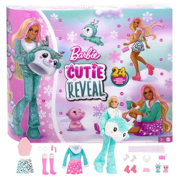 Barbie Cutie Reveal julekalender