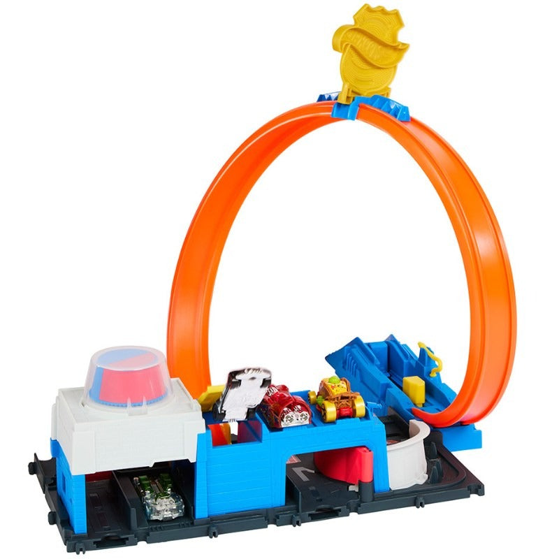 Hot Wheels City Super Politistation