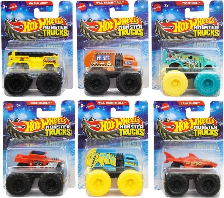 HotWheels Monster-truck 1:70 (Leveres assorteret)