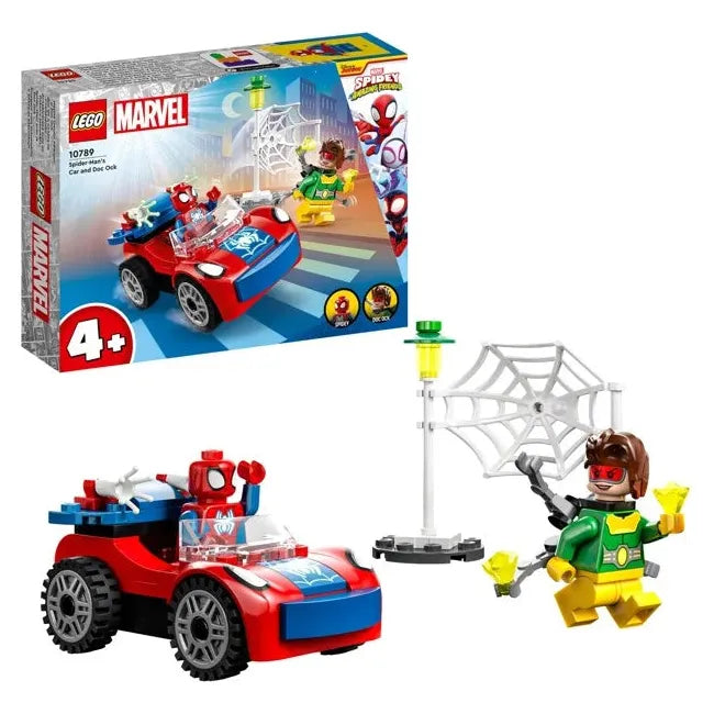 LEGO® Marvel Spider-Man - Spider-Mans Bil Og Doc Ock (10789)