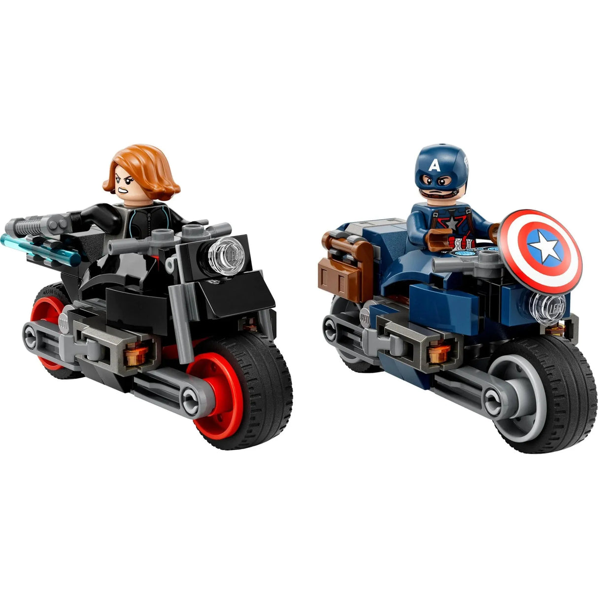 LEGO 76260 Black Widow og Captain Americas med motorcykler