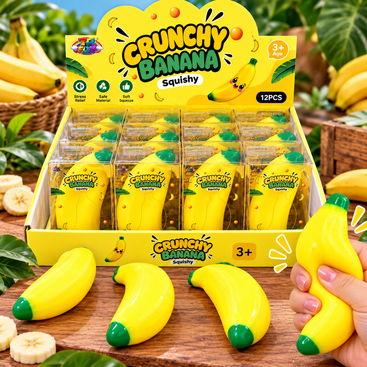 Crunchy banana Squishy