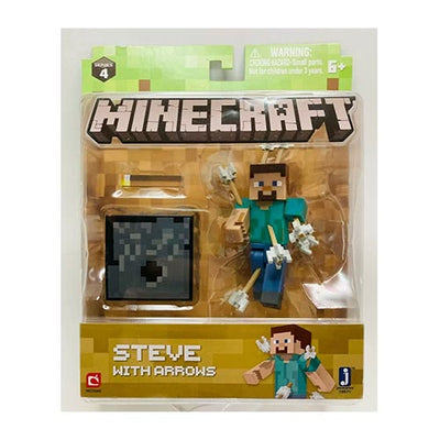Minecraft Steve FIgur Med Pile