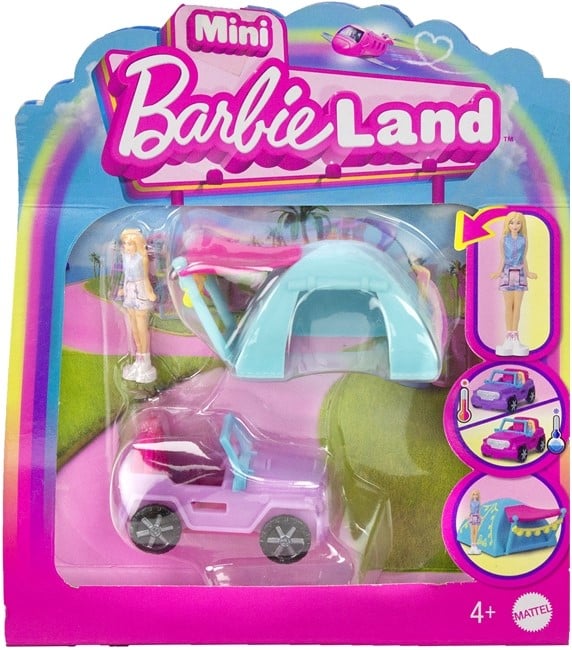 Mini colour change barbieland 14x15 cm