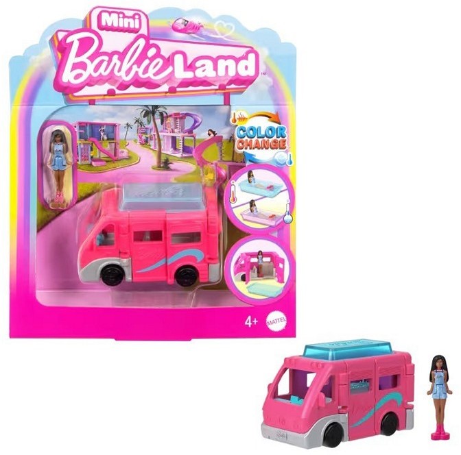 Barbie miniland - colour change autocamper