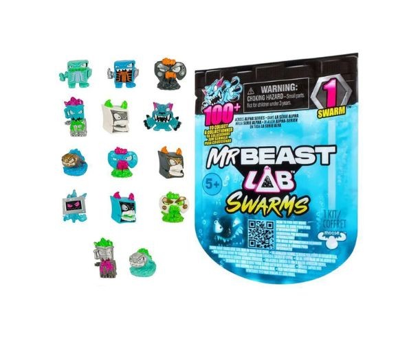 Mr Beast Swarms surprise figure pack (Leveres 21/12)