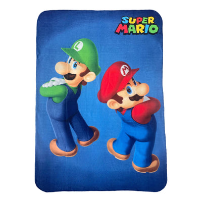 Super Mario blødt tæppe 100x140