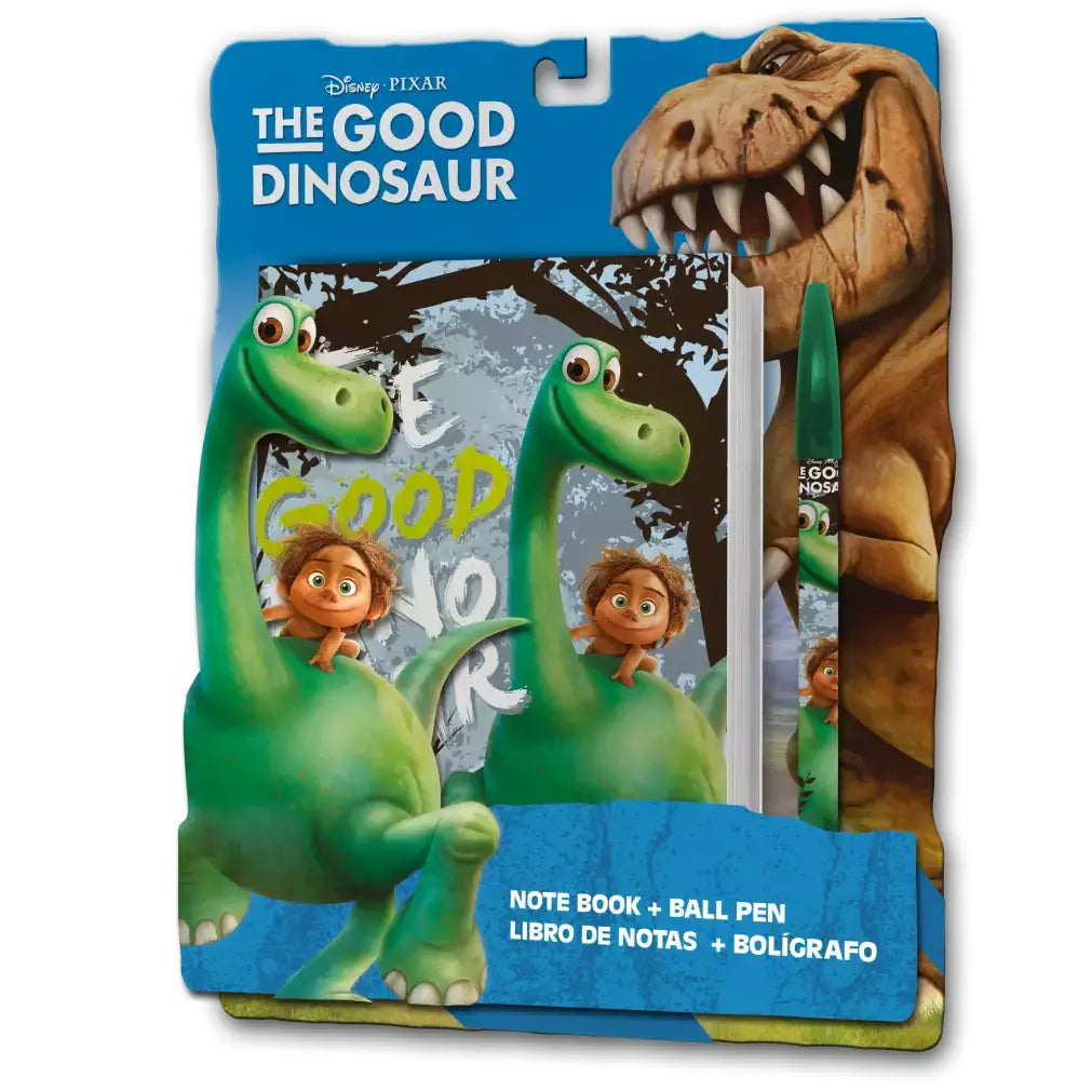 Den Gode Dinosaur Notesbog + Blyant