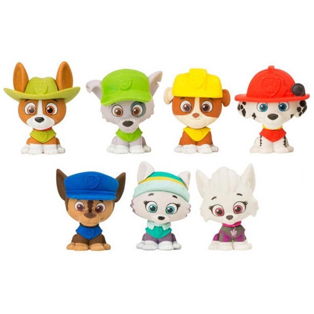 Paw Patrol 3D saml-selv viskelæder figur med duft