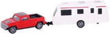 Bil incl campingvogn 12x36 cm