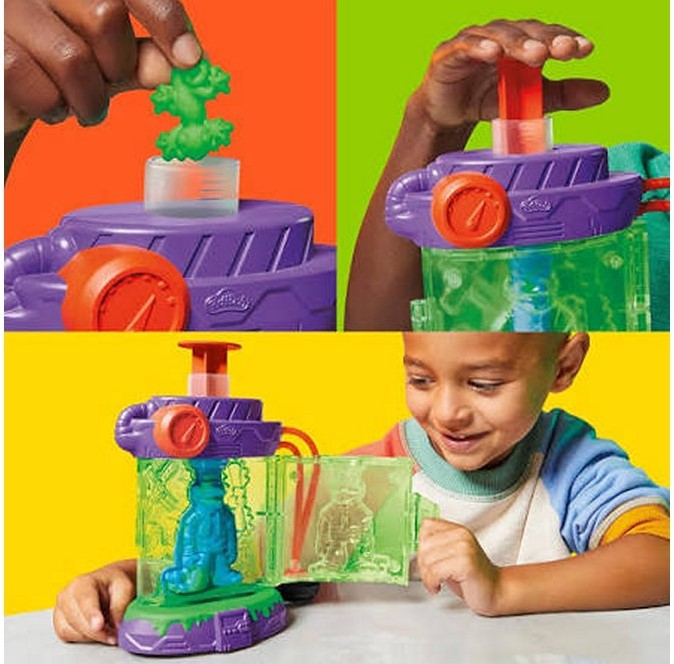 Turtles Play-Doh modellervoks sæt