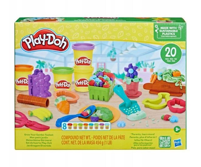 Play Doh - Grow your own garden modellervoks sæt (Leveres 21/12)