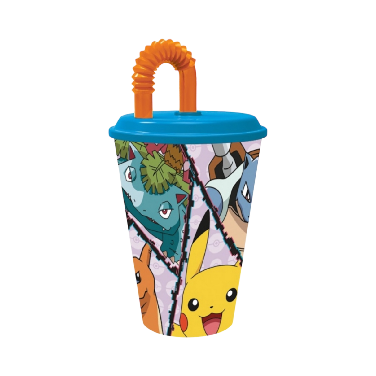Pokemon krus med sugerør