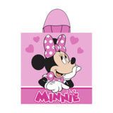 Minnie Mouse håndklæde/poncho 100x50 cm