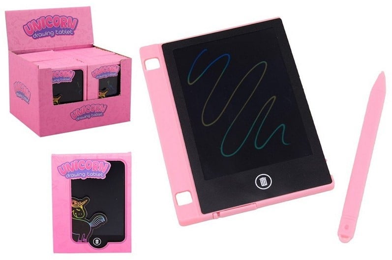 Unicorn tegnetavle 9x13 cm