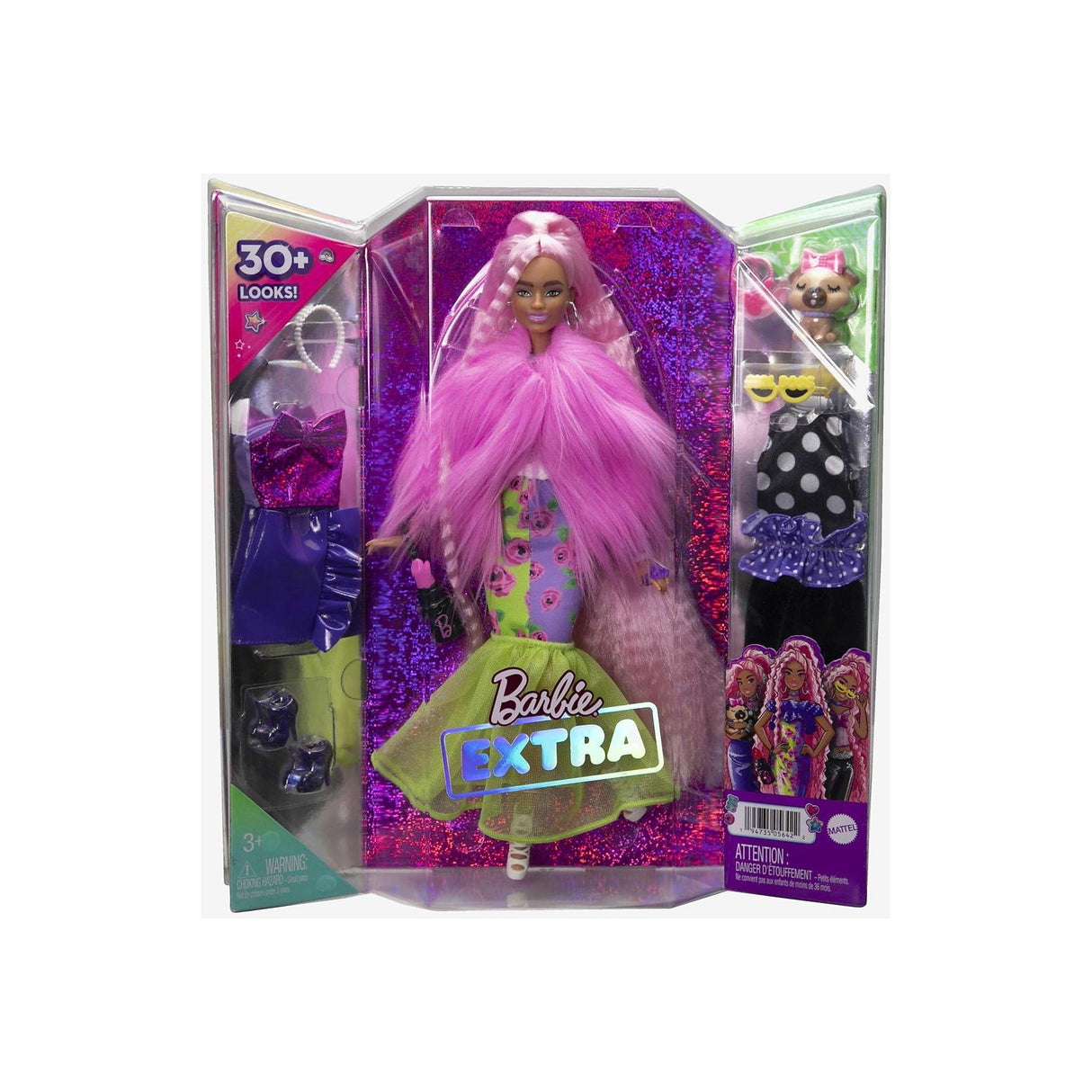 Barbie Extra Dukke med tilbehør