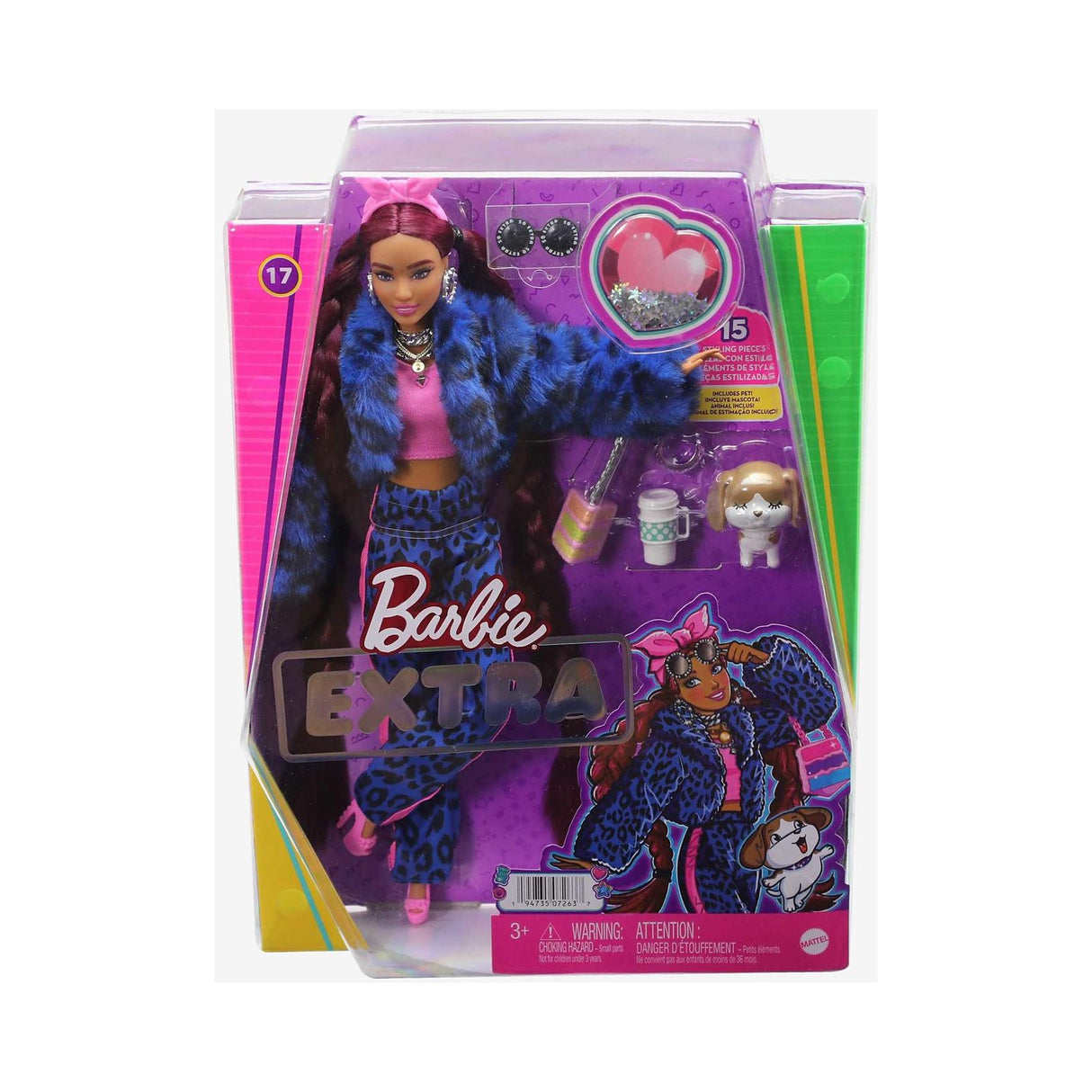Barbie Extra Dukke med tilbehør