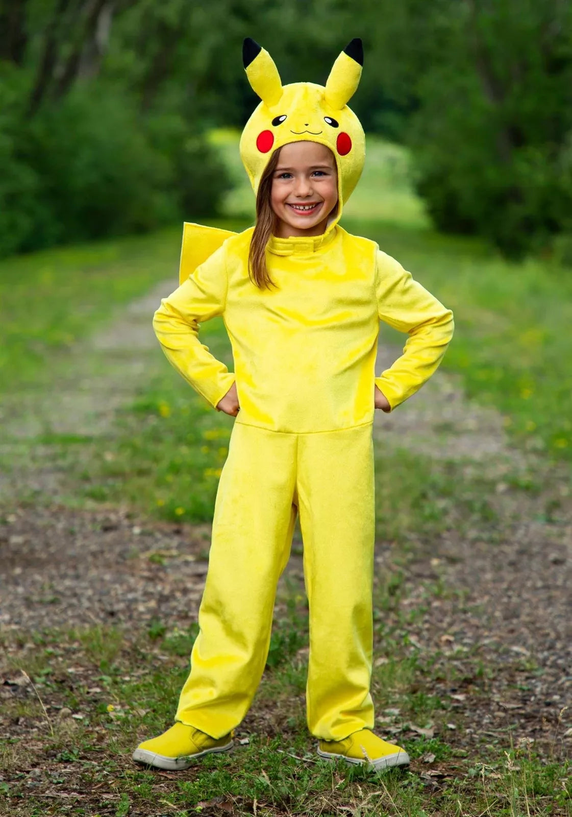 Pokemon - Pikachu kostume 3-4  år