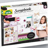 Scrapbook 20x24 cm med 70 dele