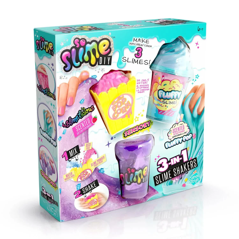 So Slime - 3i1 slime shaker legesæt