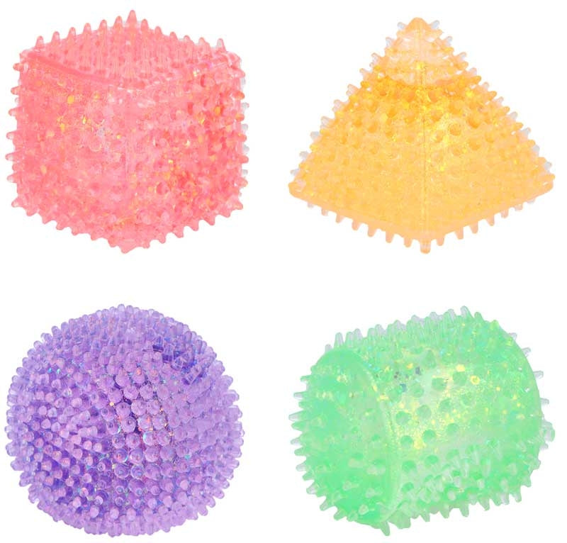 SQUEEZE BOBBLY SHAPES W/SUGAR 7 CM
