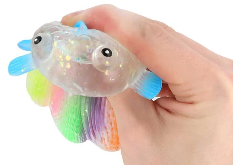 Squishy Rainbow fish 13 cm