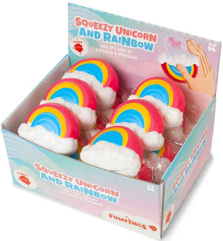 Squishy unicorn & Rainbow 10 cm