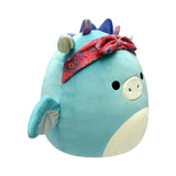 Squishmallows Dragen Tatiana med bandana 19 cm