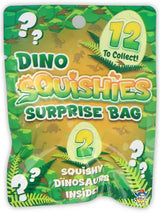 Squishy dinosaur surprise bag med 2 overraskelser