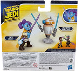 Star Wars The young Jedi Pop-up Lightsaber Duel Lys Solay + Training Droid 18x19cm