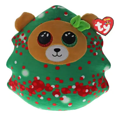 TY Plush - Squishy Beanies - Juletræ Bjørnen Everett