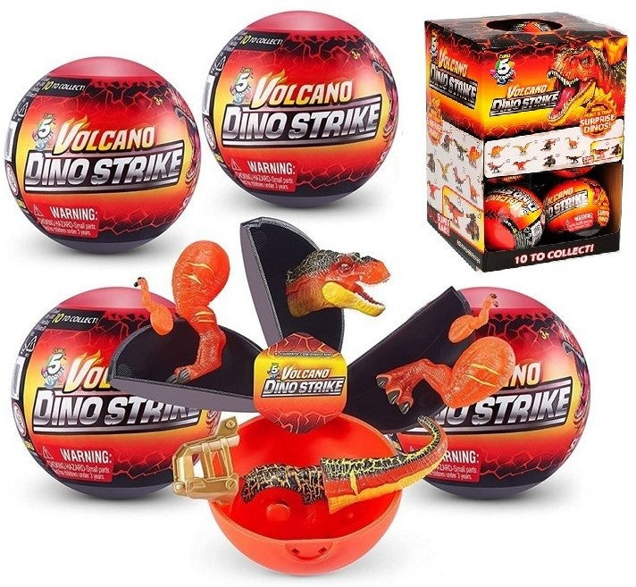 Zuru Volcano DinoStrike surprise ball med 5 overraskelser