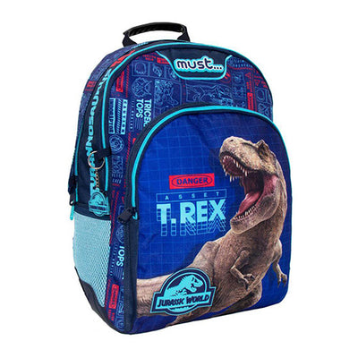 Jurassic World skoletaske/rygsæk 45 cm