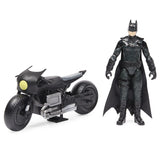Batman figur og motorcykel
