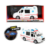 Ambulance med lys/lyd 25 cm