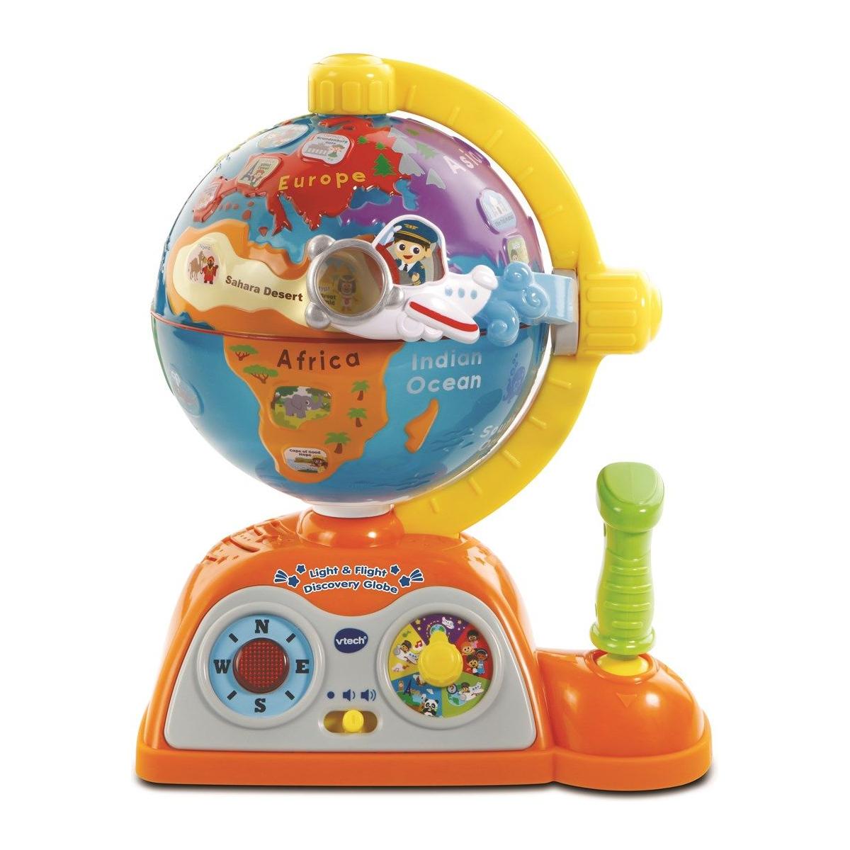 Vtech Udforskningsglobus DK med lys og flyvemaskine