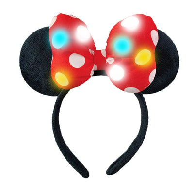 Minnie Mouse hårbånd med lys