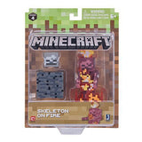 Minecraft "skeleton on fire" figur