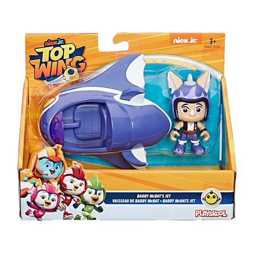 Top Wing Baddy McBats Jet+figur