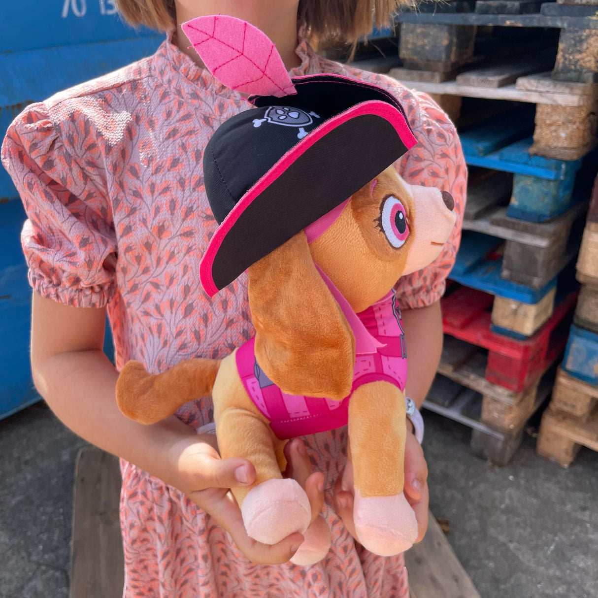 Paw Patrol - Skye Pirat bamse 28 cm