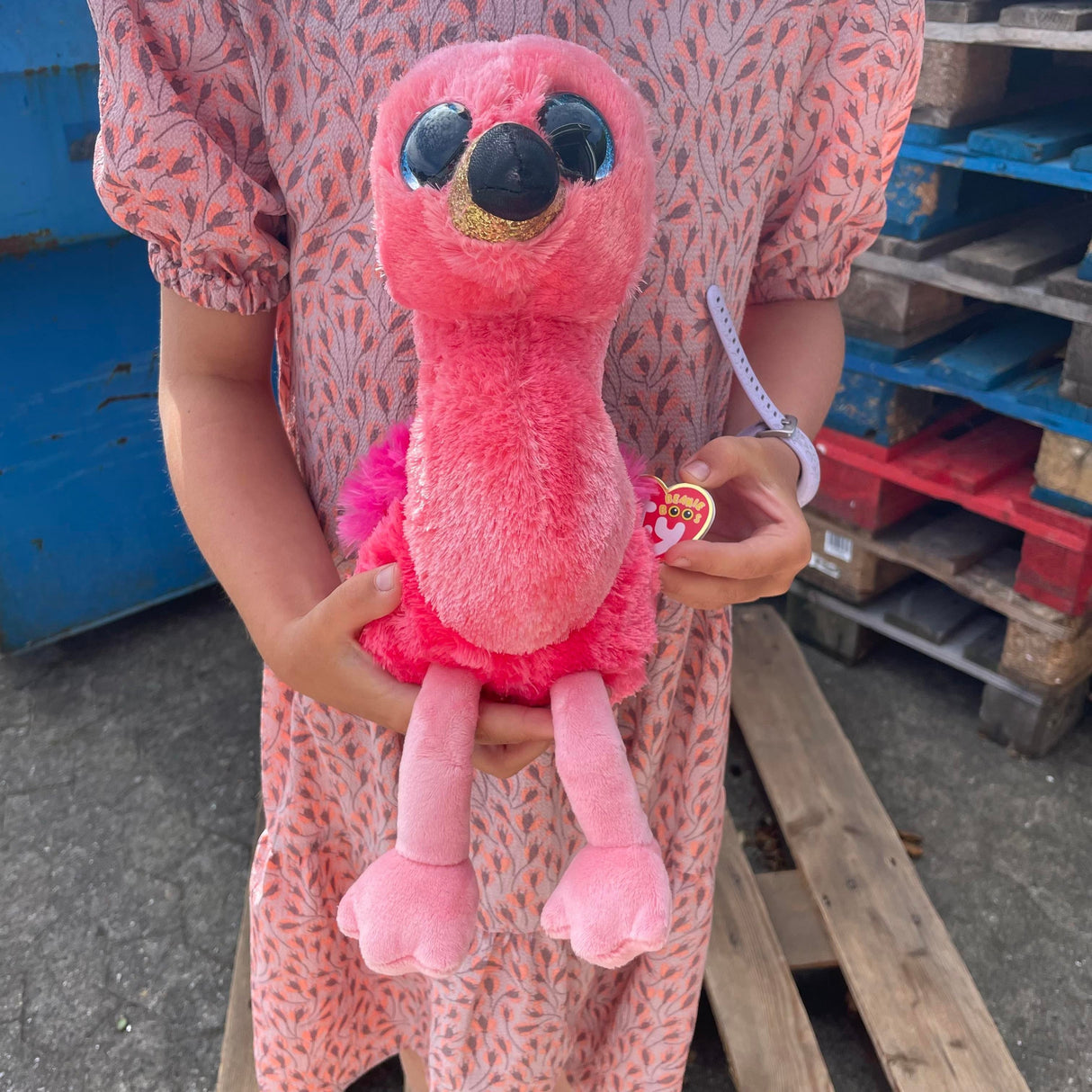 Ty Beanie Boos - Gilda Flamingo 30 cm