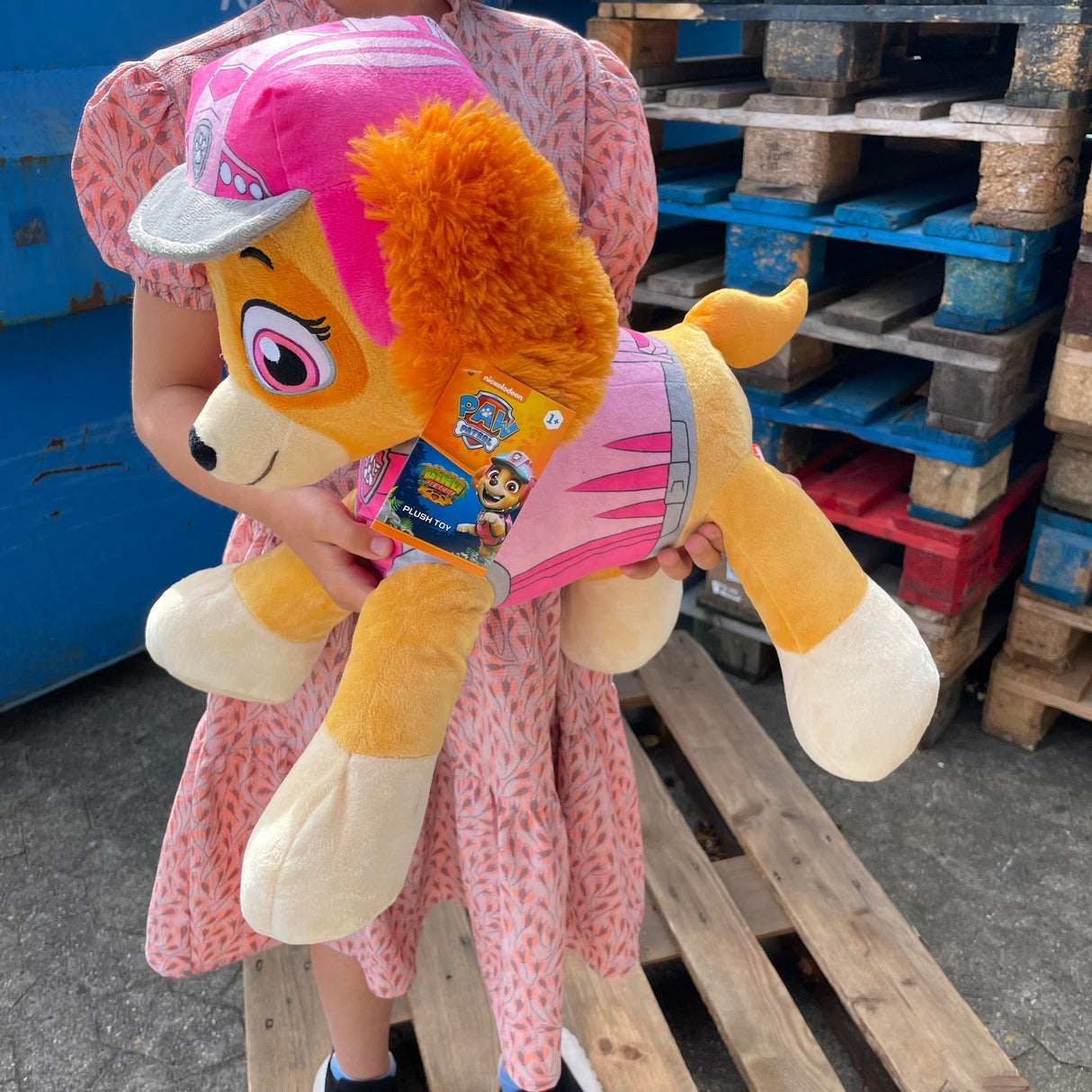 Kæmpe Skye bamse 50 cm