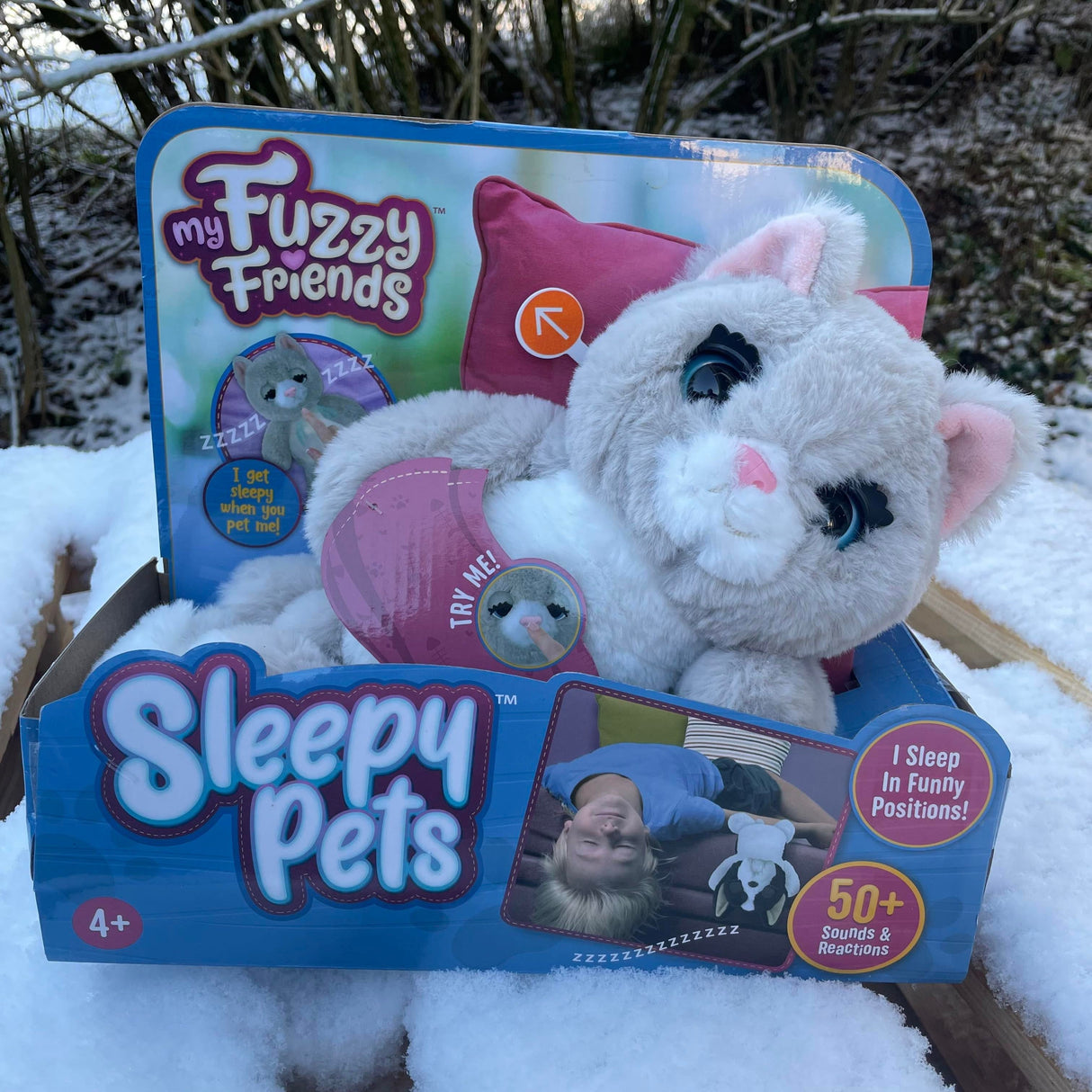 My Fuzzy Friends - Kattekillingen Winks med +50 lyde og interaktioner