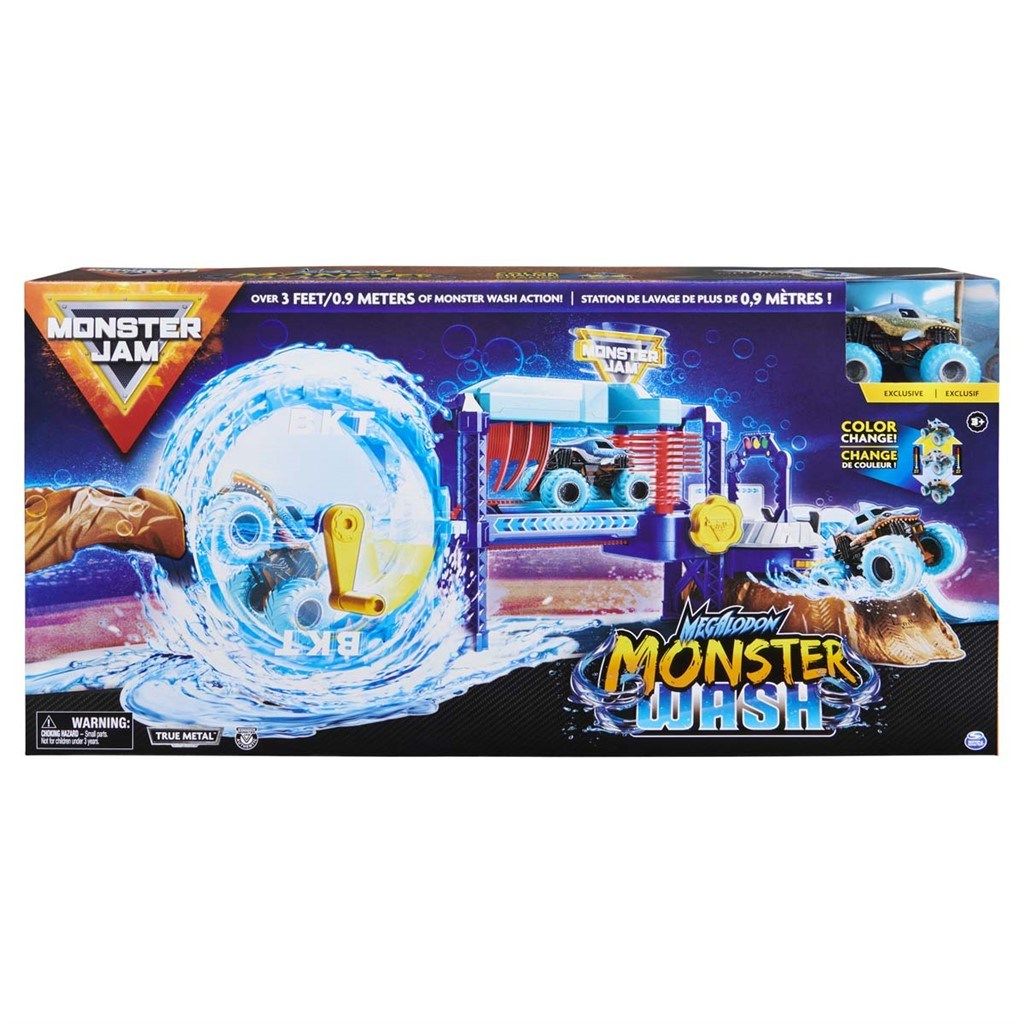 Monster Jam Carwash (Monster Truck skifter farve)
