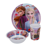 Frozen Melamin 3-delt Spisesæt tallerken/skål/krus
