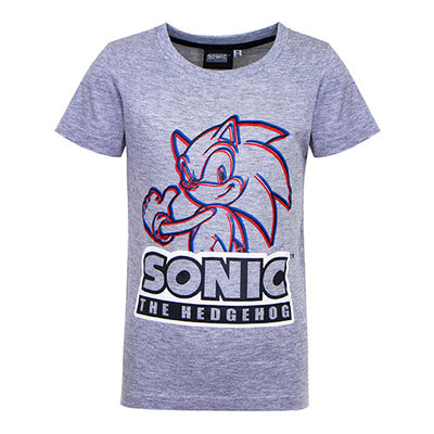 Sonic T-Shirt grå 2-8 år