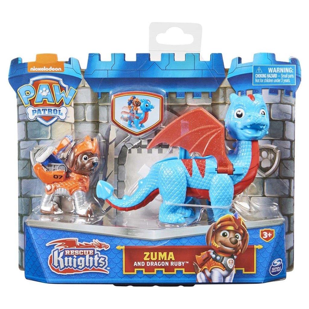 Paw Patrol knights - Zuma og drage