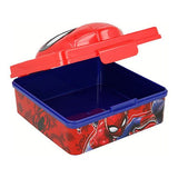 Spiderman 3D Rød Madkasse 14x15x9 cm