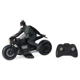 Batman fjernstyret motorcykel incl figur
