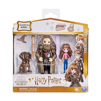 Harry Potter venskabs sæt - Hagrid, Hermione & Hagrids hund